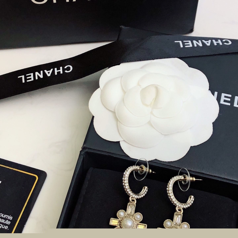 Ch*el earrings